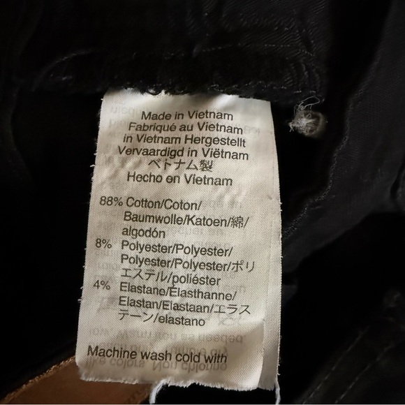 Madewell Curvy High-Rise Skinny Jeans Women’s Size 27 Black Denim - Picture 9 of 9